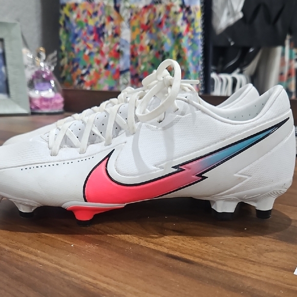 Nike Mercurial Vapor 13 Academy MG Flash Crimson - White/Flash Crimson main image 4